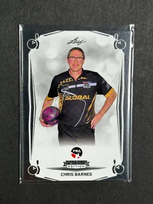 2023 Leaf PBA Trading Card Chris Barnes