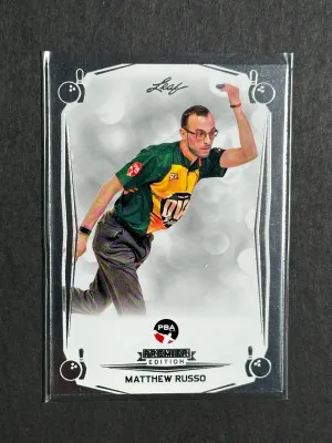 2023 Leaf PBA Trading Card Matt Russo