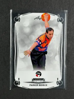 2023 Leaf PBA Trading Card Parker Bohn III