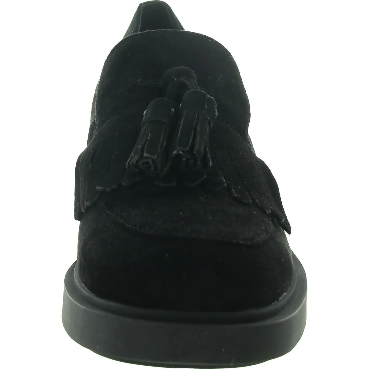 Aerosoles Womens Gibes Suede Fringe Loafers