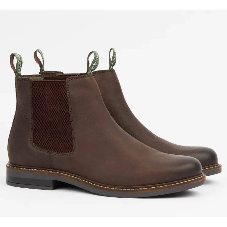 Barbour Mens Chelsea Boot Farsley Mocha