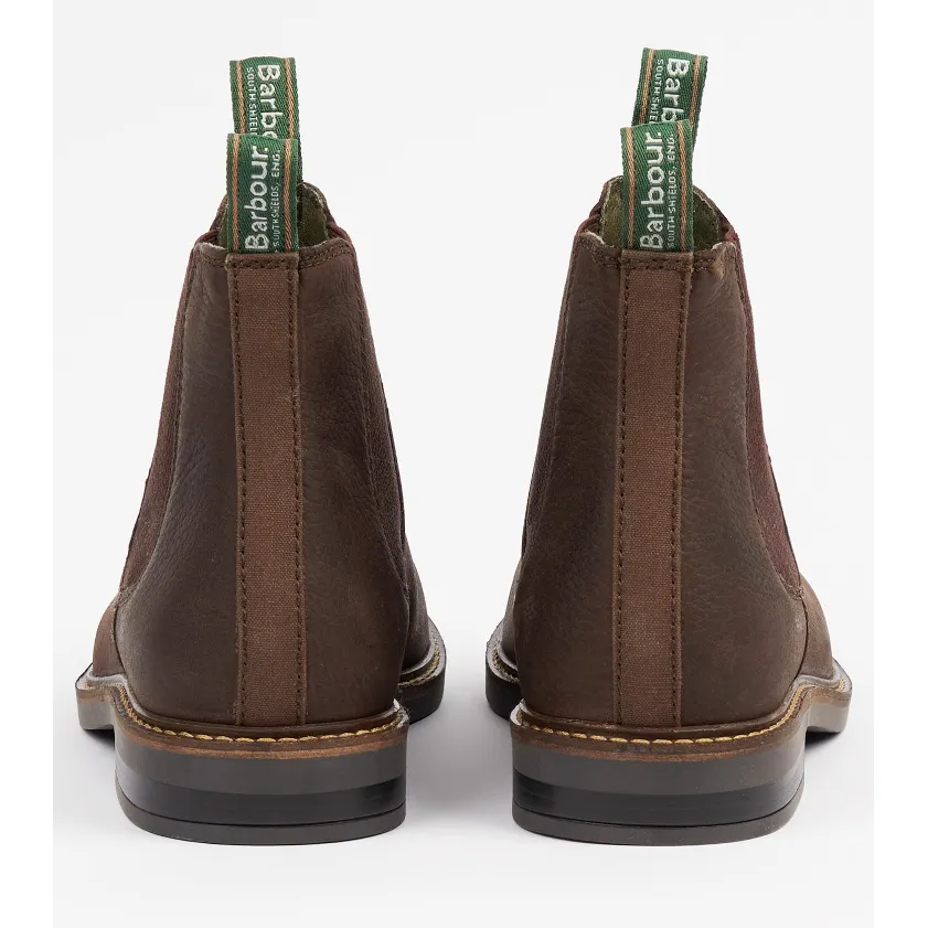 Barbour Mens Chelsea Boot Farsley Mocha