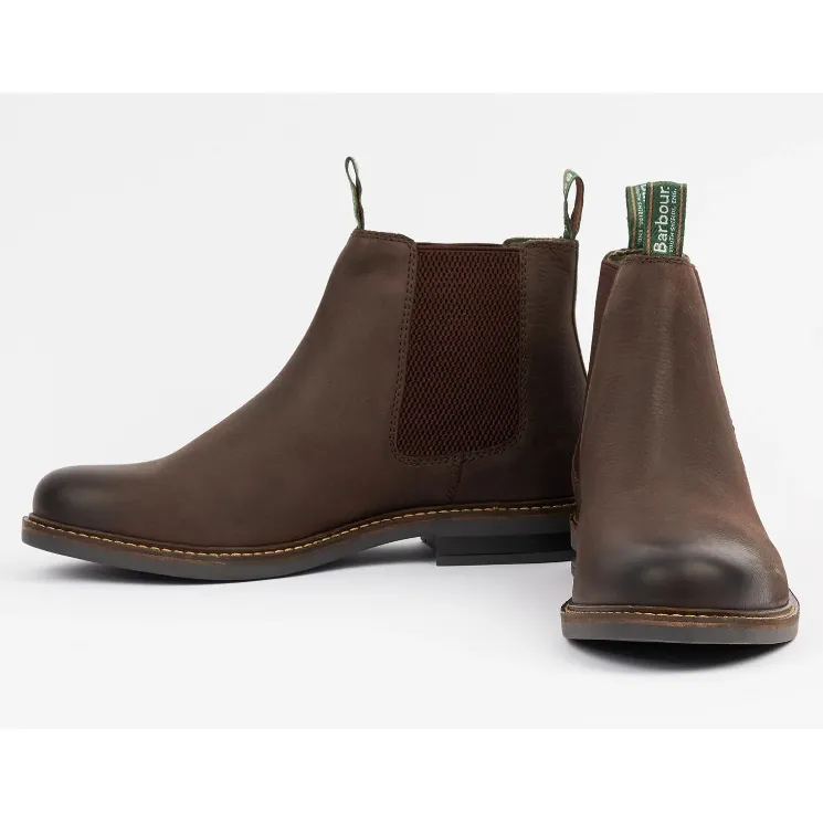 Barbour Mens Chelsea Boot Farsley Mocha
