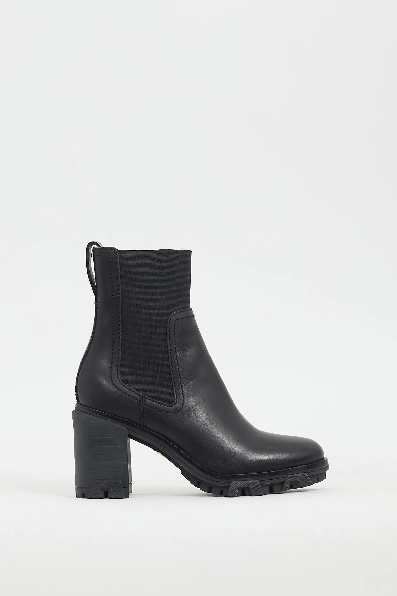 Black Leather Shiloh Chelsea Boot