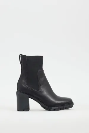 Black Leather Shiloh Chelsea Boot