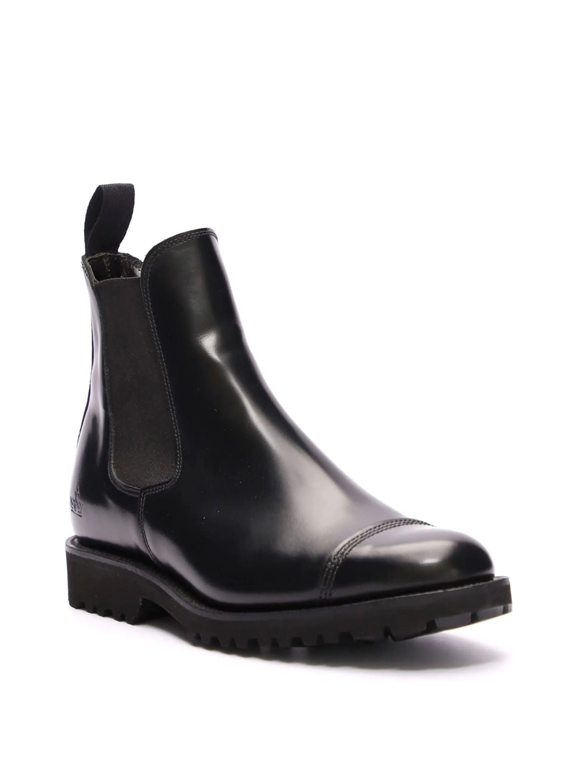 Black Salma Chelsea boots