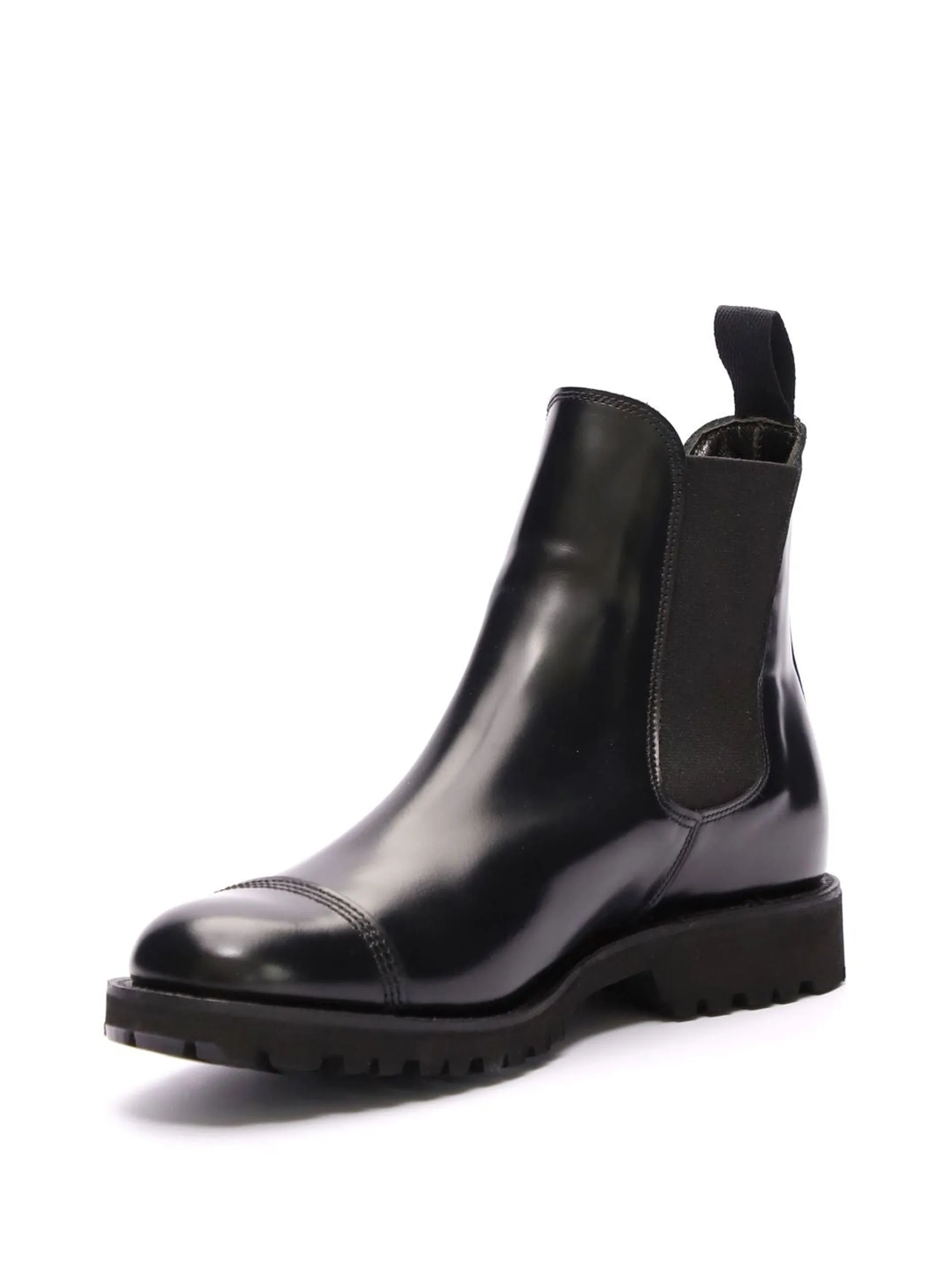 Black Salma Chelsea boots