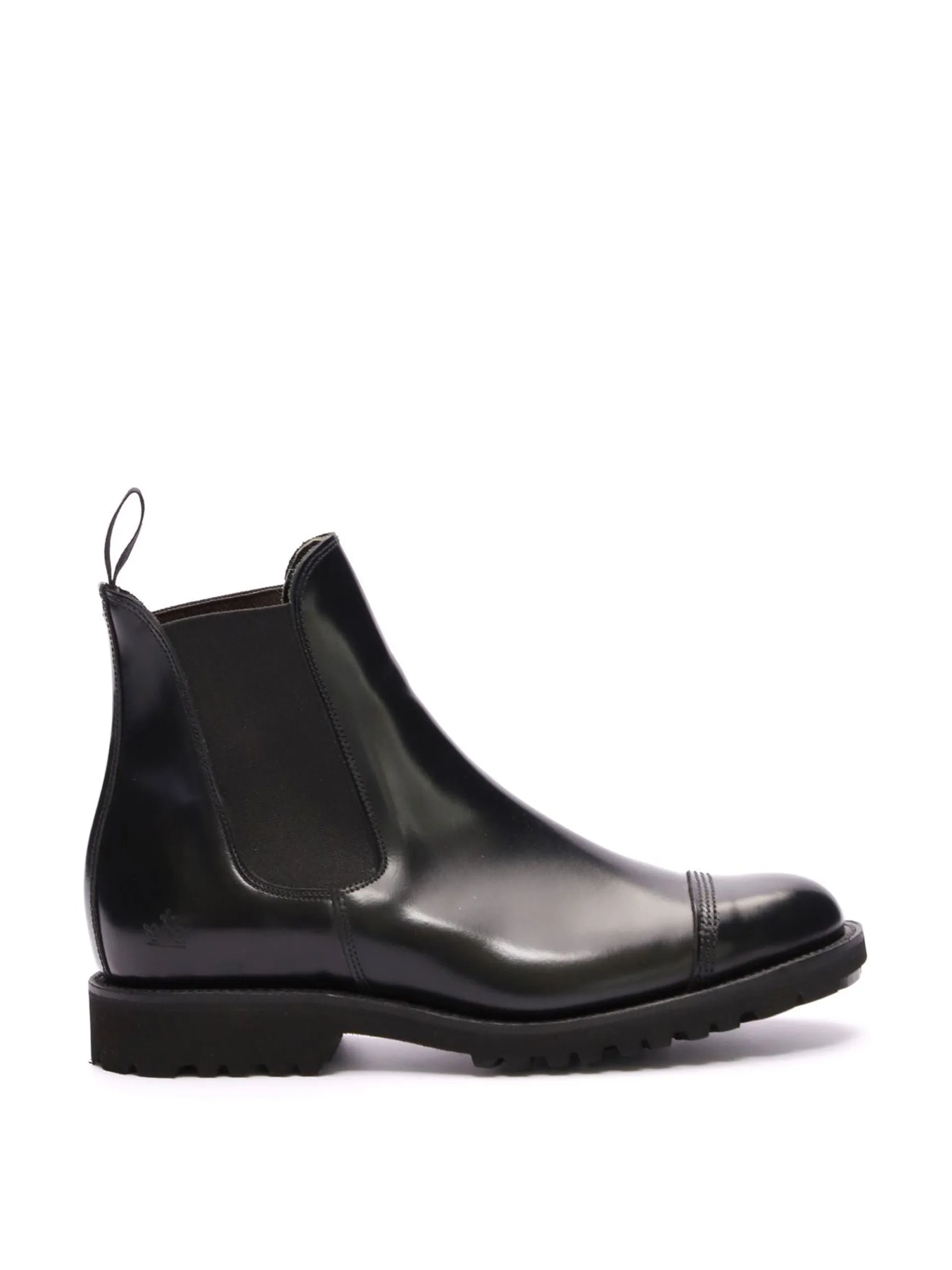 Black Salma Chelsea boots
