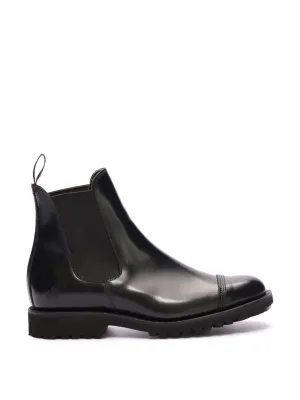 Black Salma Chelsea boots