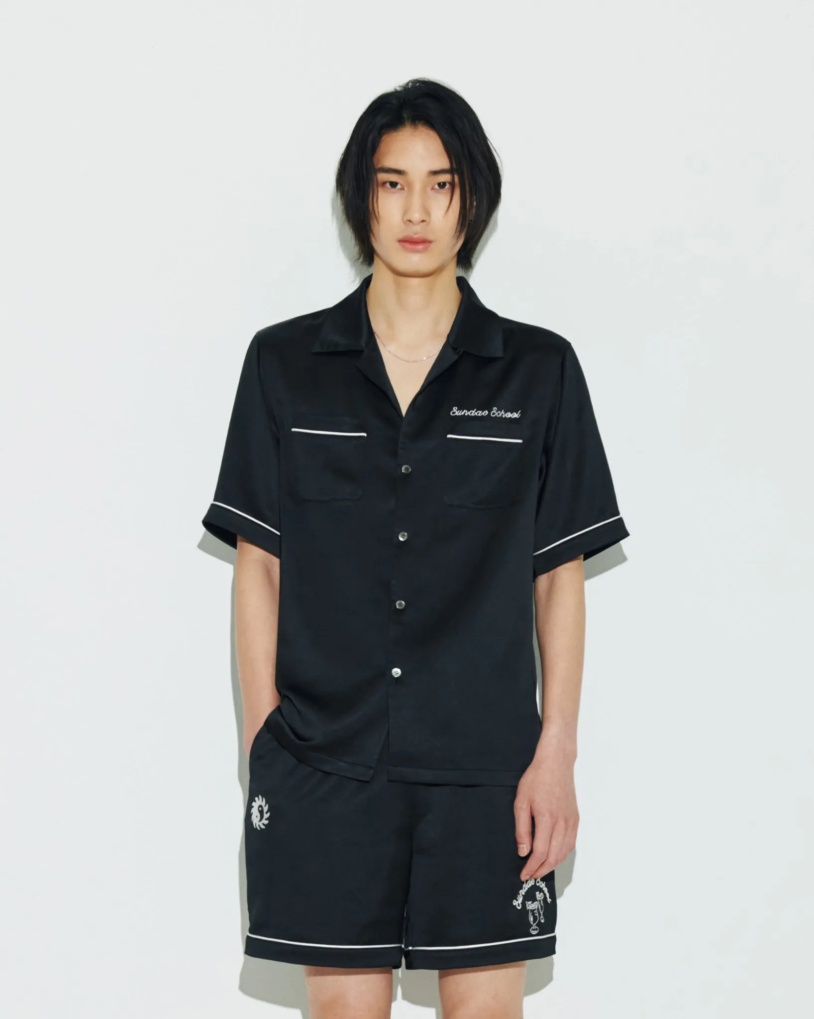 Black SOTB Bowling Shirt