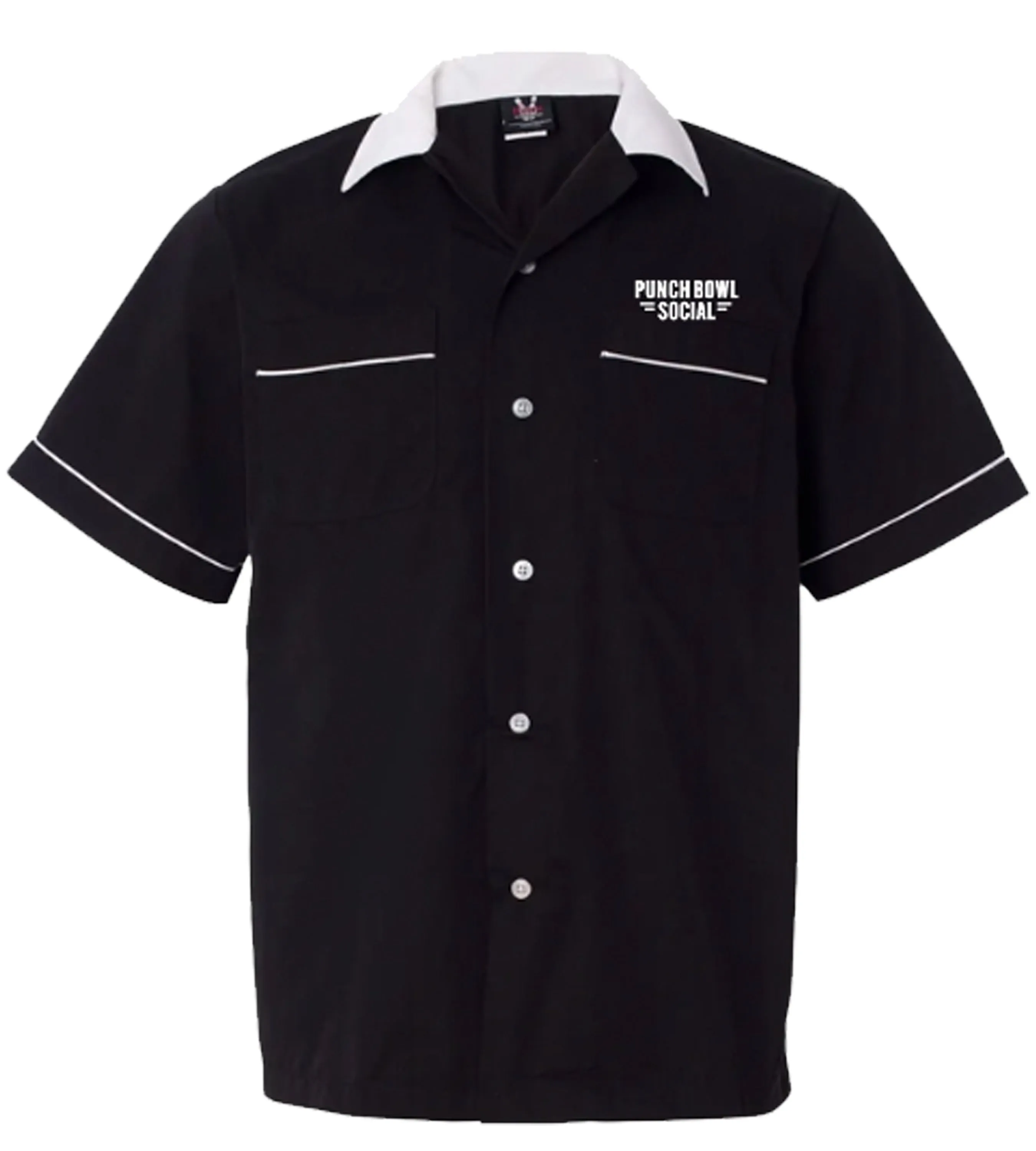 Bowling Shirt With Screenprint