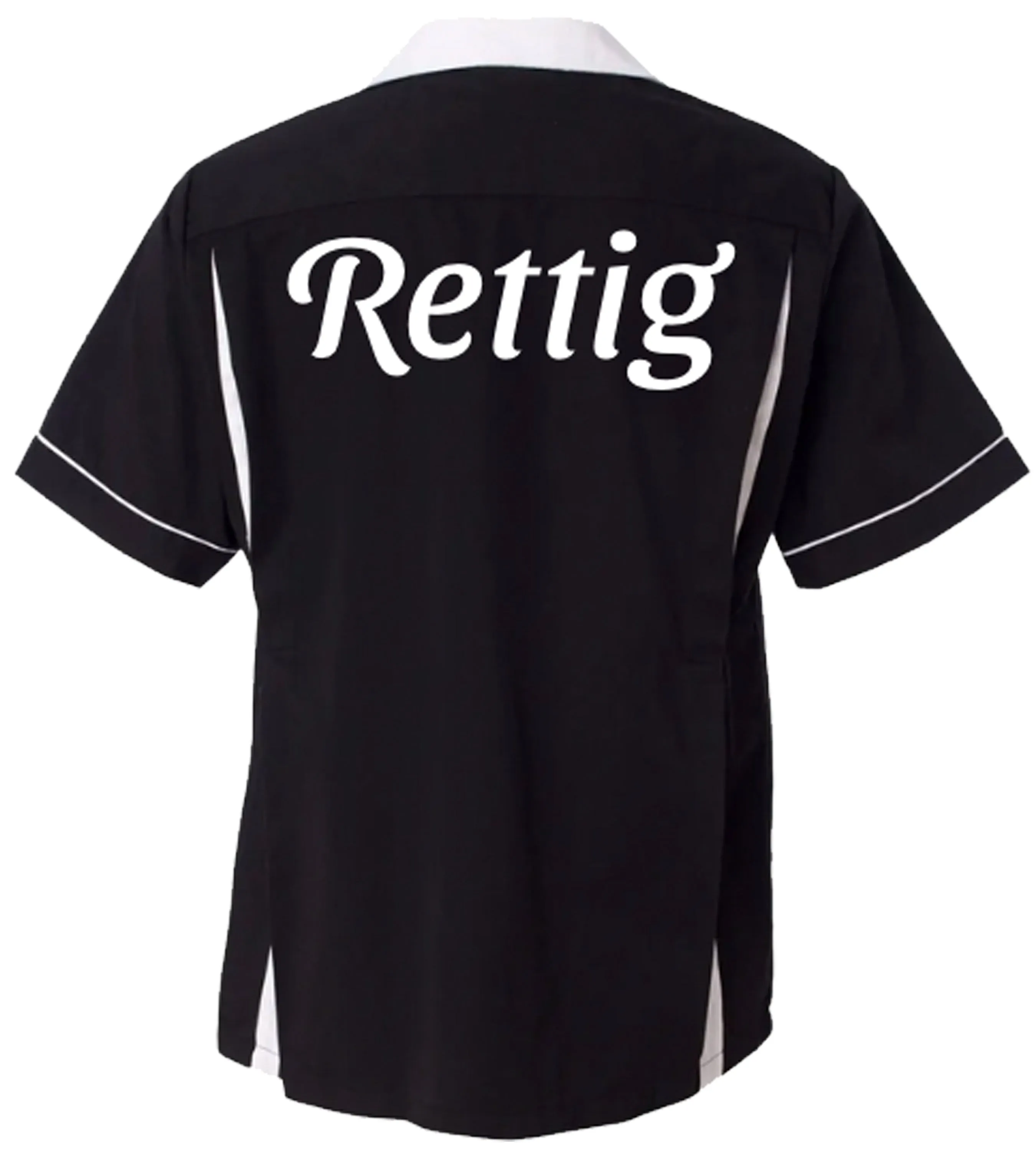 Bowling Shirt With Screenprint