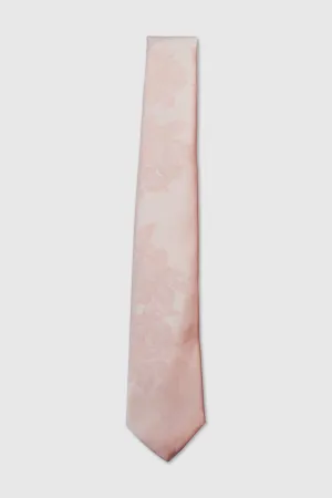 Braxas Pink Floral Tie and Hank Set
