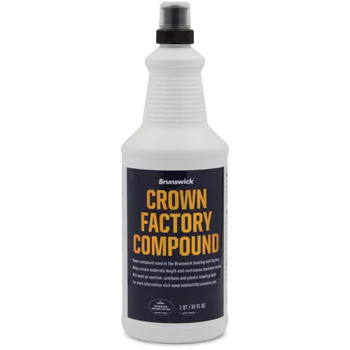 Brunswick Crown <br>Factory Compound <br>6 oz - 32 oz