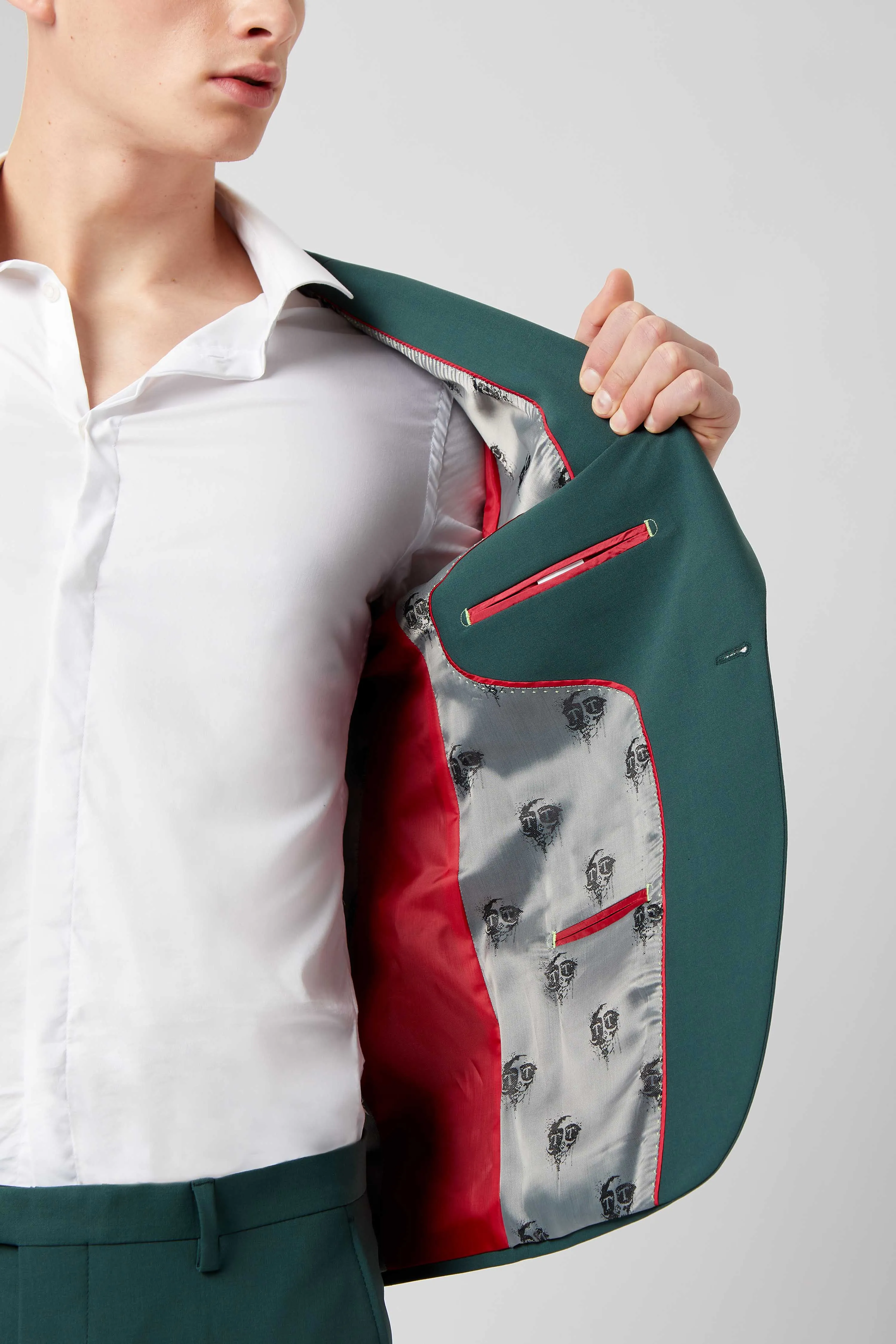 Buscot Slim Fit Forest Green Jacket