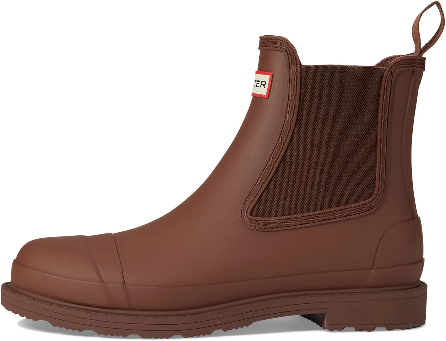 Commando Chelsea Boot Hunter, Brown Brush/Brown Bolt