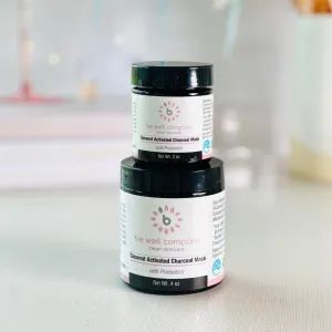 Detox Masks with Probiotics - Coconut Activated Charcoal