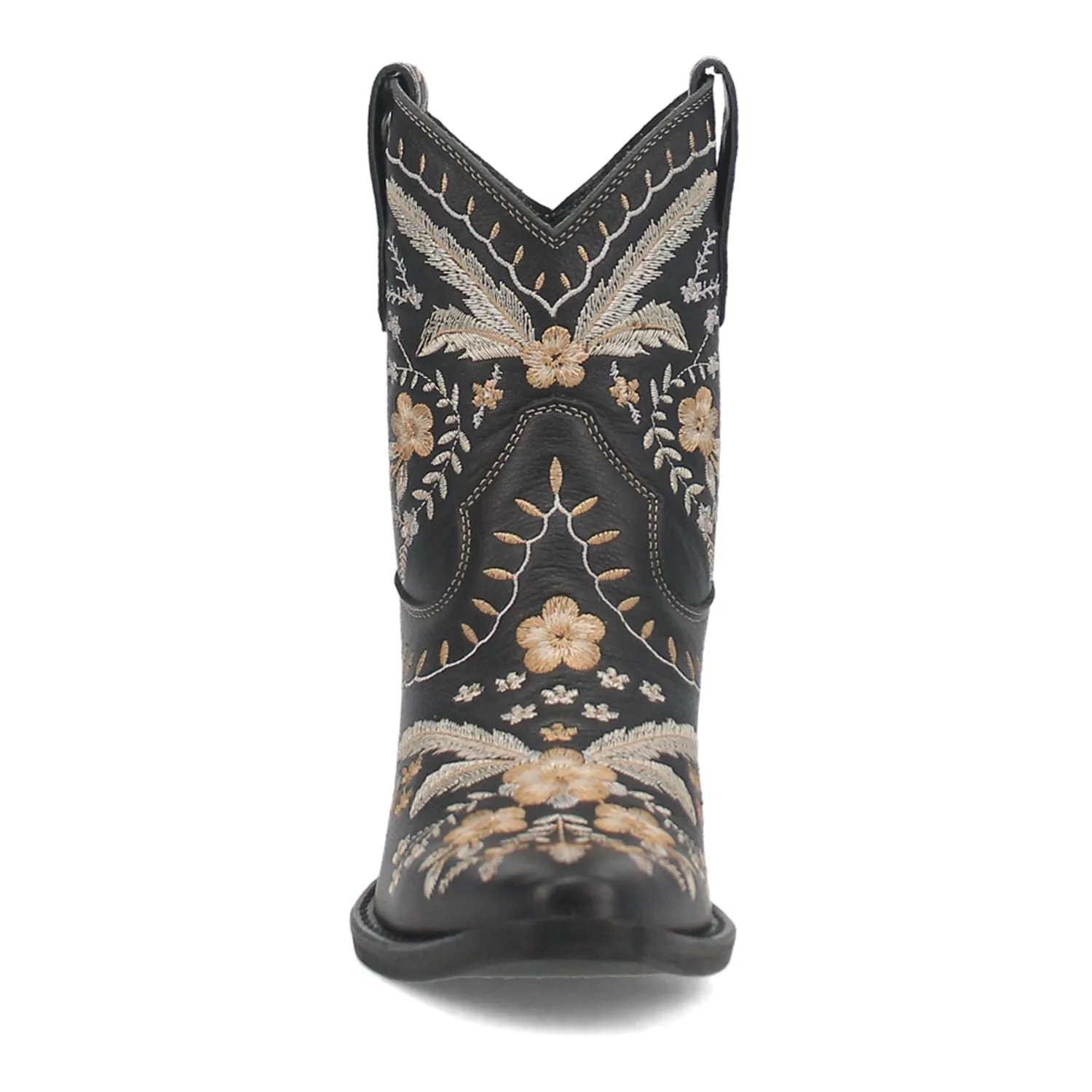 Dingo Primrose Dingo Women's Leather Western Boots, Black