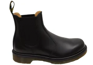 Dr Martens 2976 Black Smooth Unisex Leather Chelsea Boots