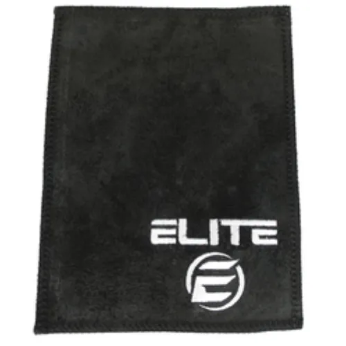 ELITE Black Leather Bowling Shammy Pad