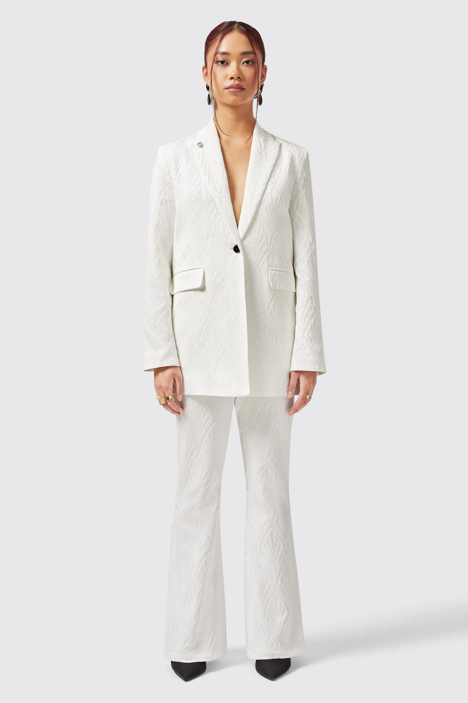 Fiore Slim Fit White Suit - ARCHIVE