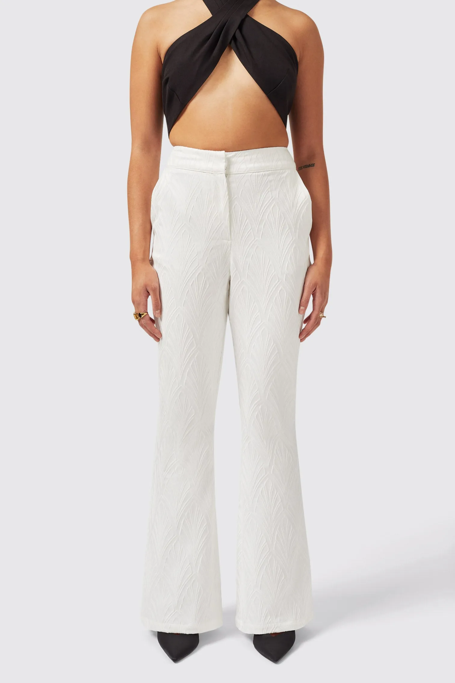 Fiore Slim Fit White Suit - ARCHIVE
