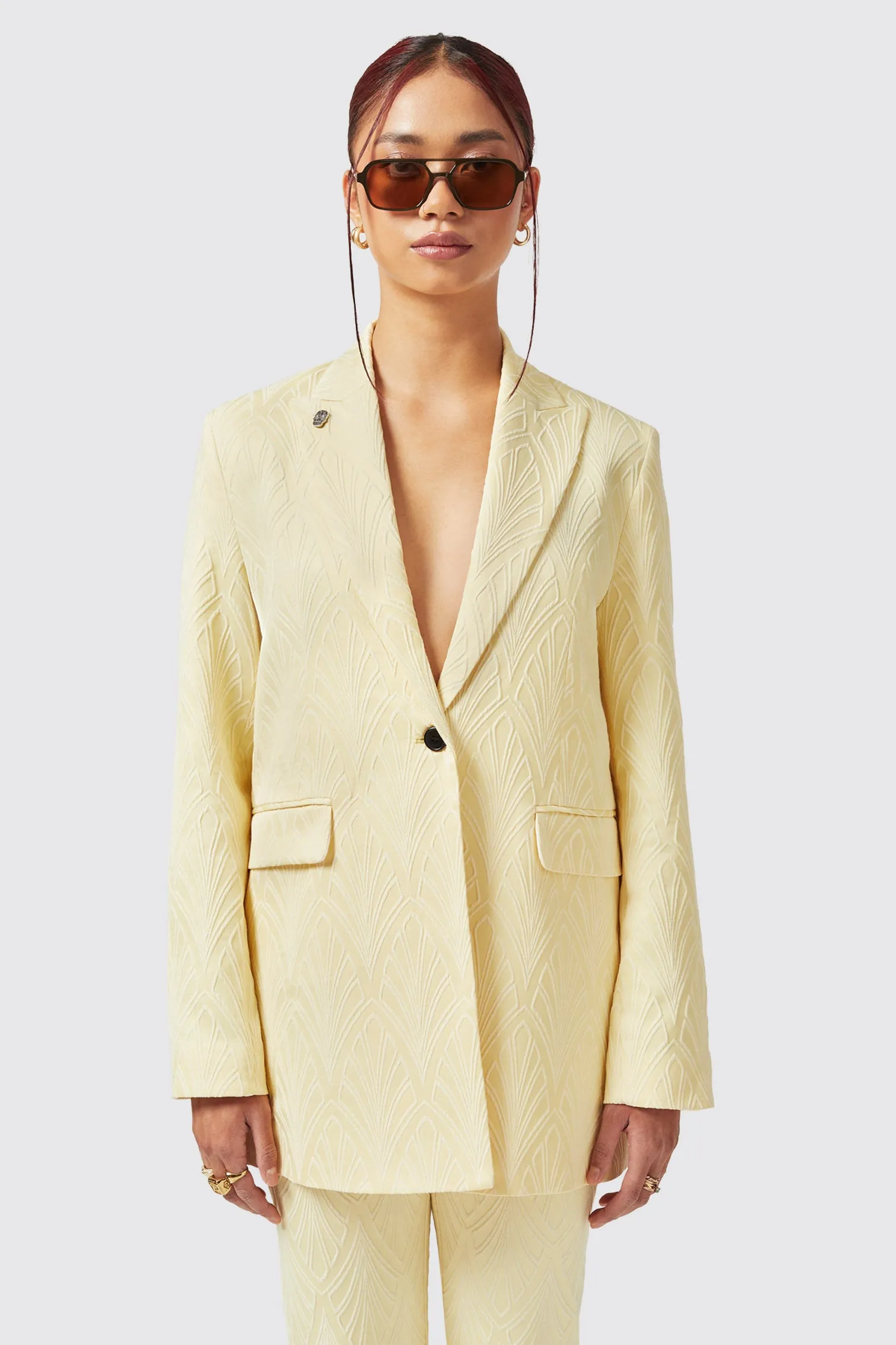 Fiore Slim Fit Yellow Suit - ARCHIVE
