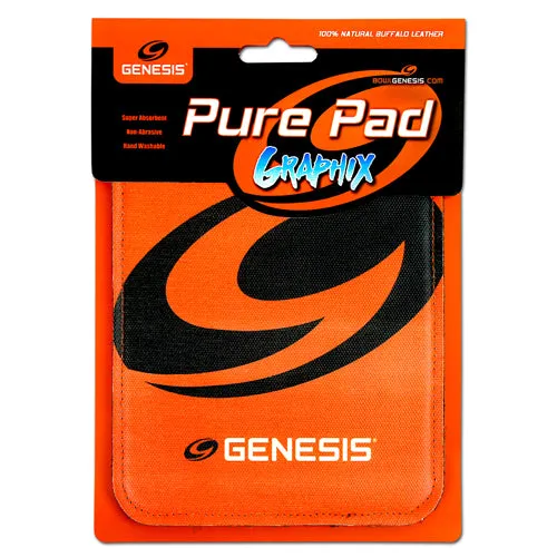 Genesis Pure Pad Graphix <br>Leather Ball Wipe