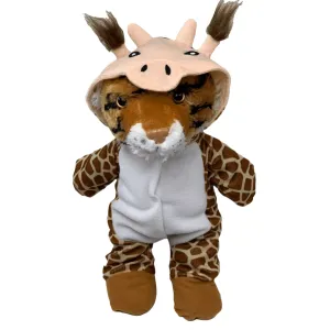 Giraffe Onesie with Bennie the Bengal Tiger Gift Set