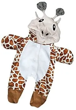 Giraffe Onesie with Bennie the Bengal Tiger Gift Set
