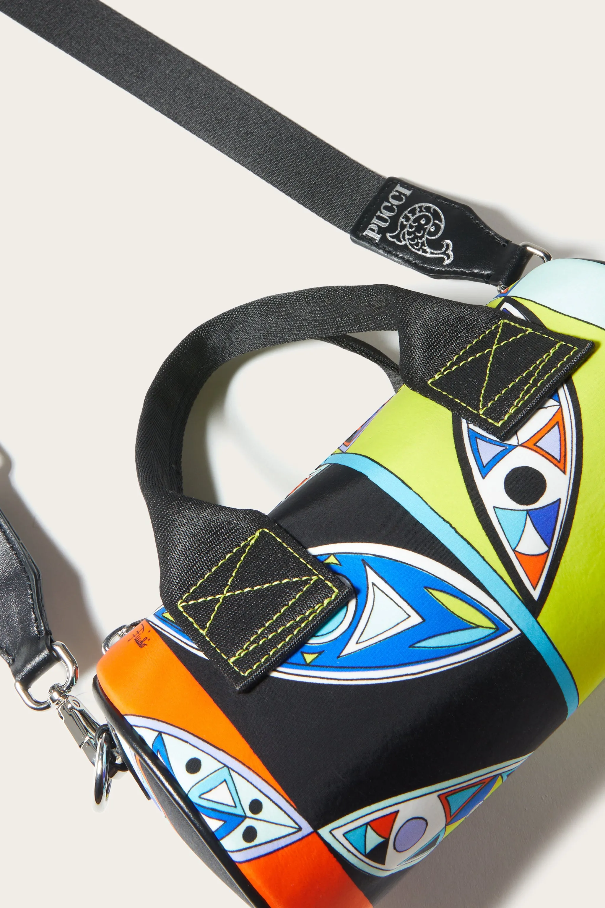 Girandole-Print Bowling Bag