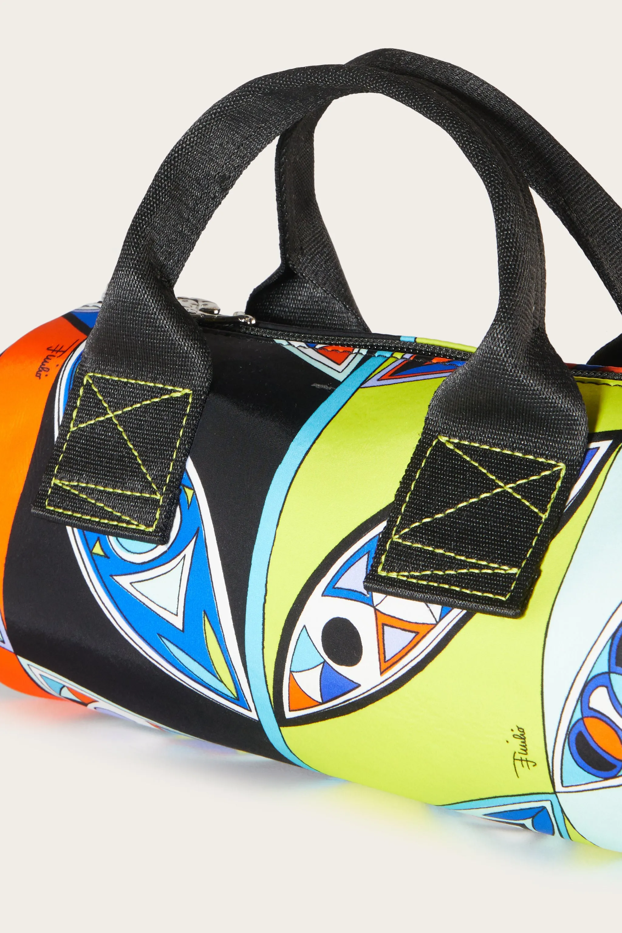 Girandole-Print Bowling Bag