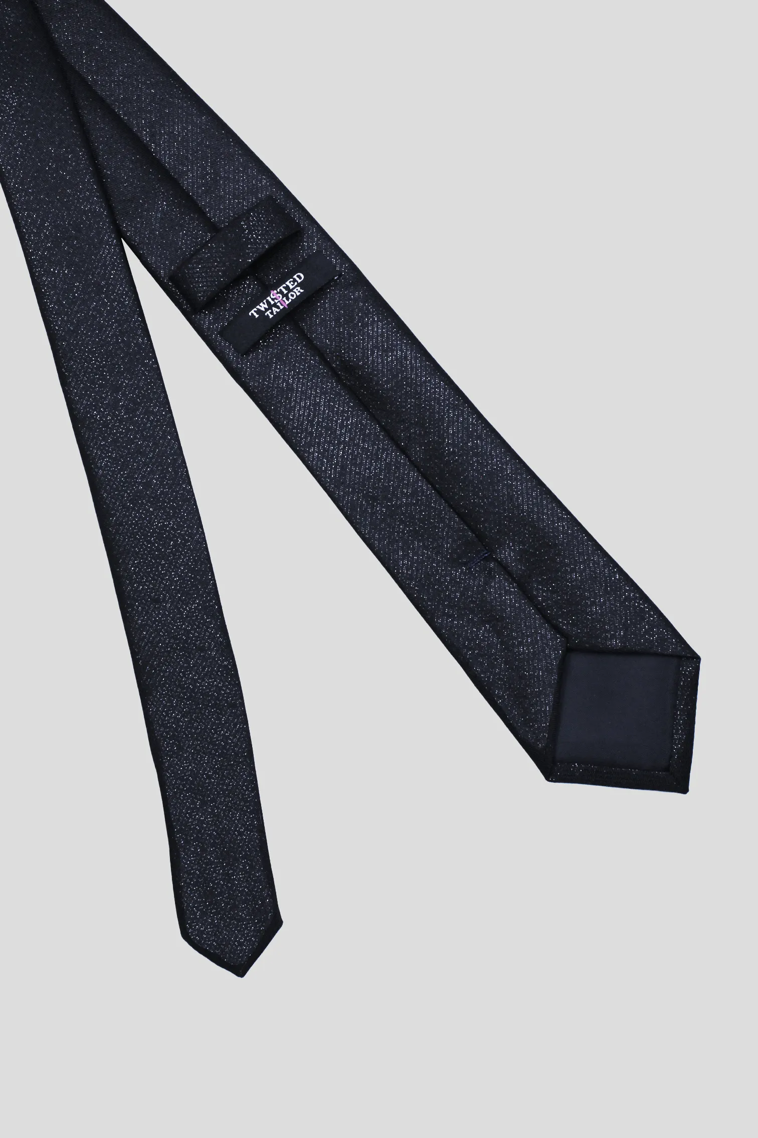 Hendrix Black Lurex Tie