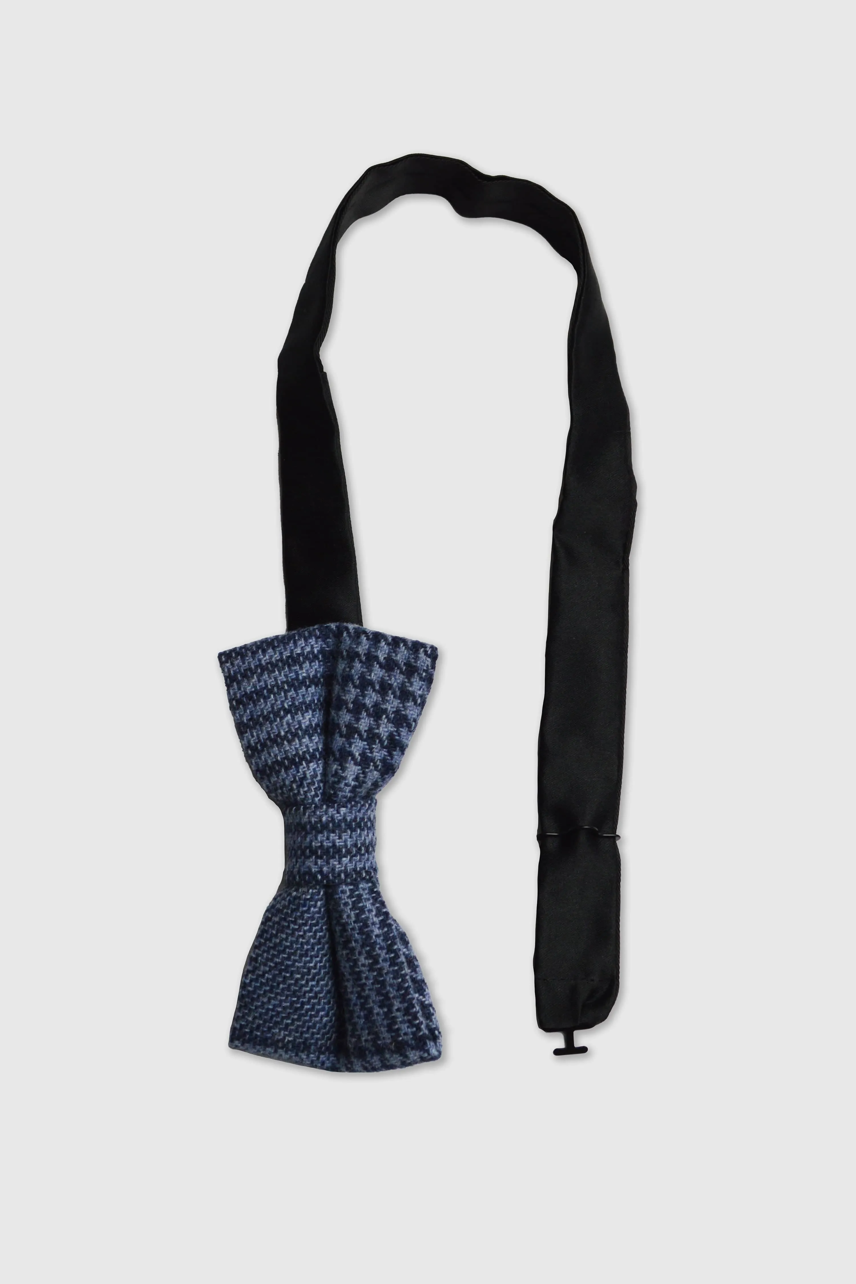 Hicks Blue Check Bow Tie