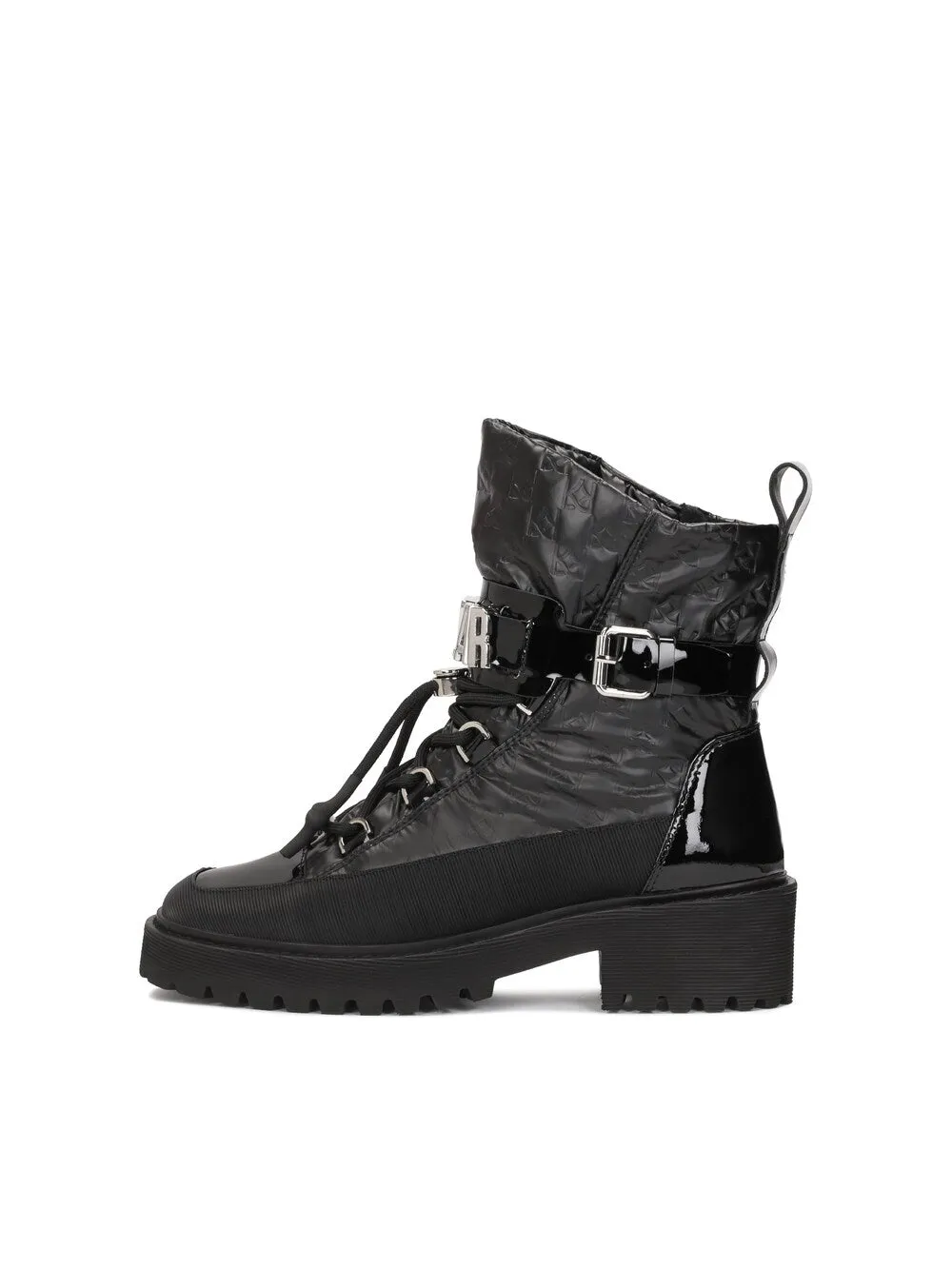 Kazar lace-up boots, black