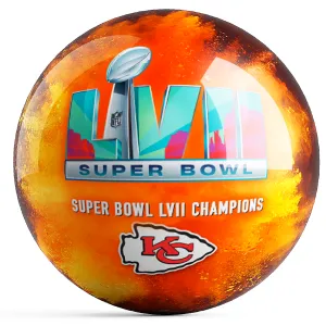 KC Chiefs SB LVII Championship Bowling Ball