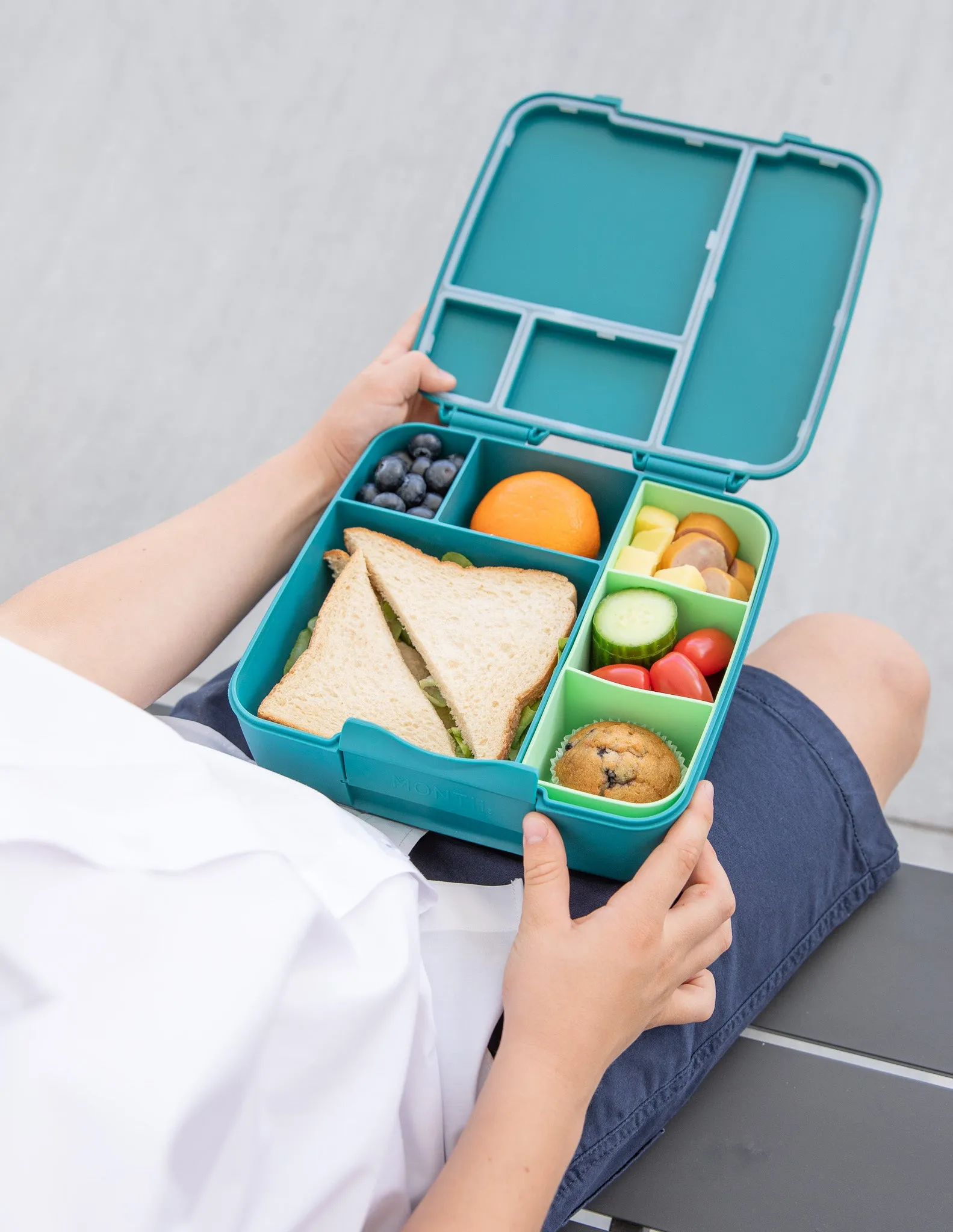 MontiiCo Feast Bento Tray - Pear
