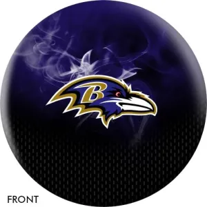 NFL on Fire Baltimore Ravens Bowling Ball