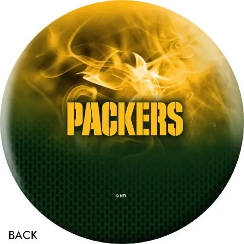 NFL on Fire Green Bay Packers Bowling Ball