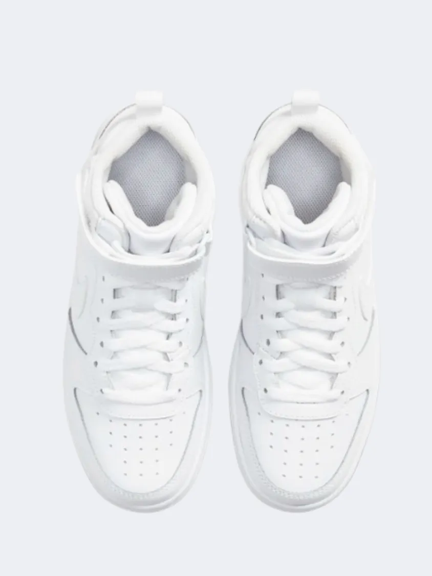 Nike Court Borough 2 Gs-Unisex Lifestyle Shoes White