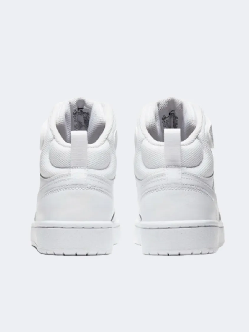 Nike Court Borough 2 Gs-Unisex Lifestyle Shoes White
