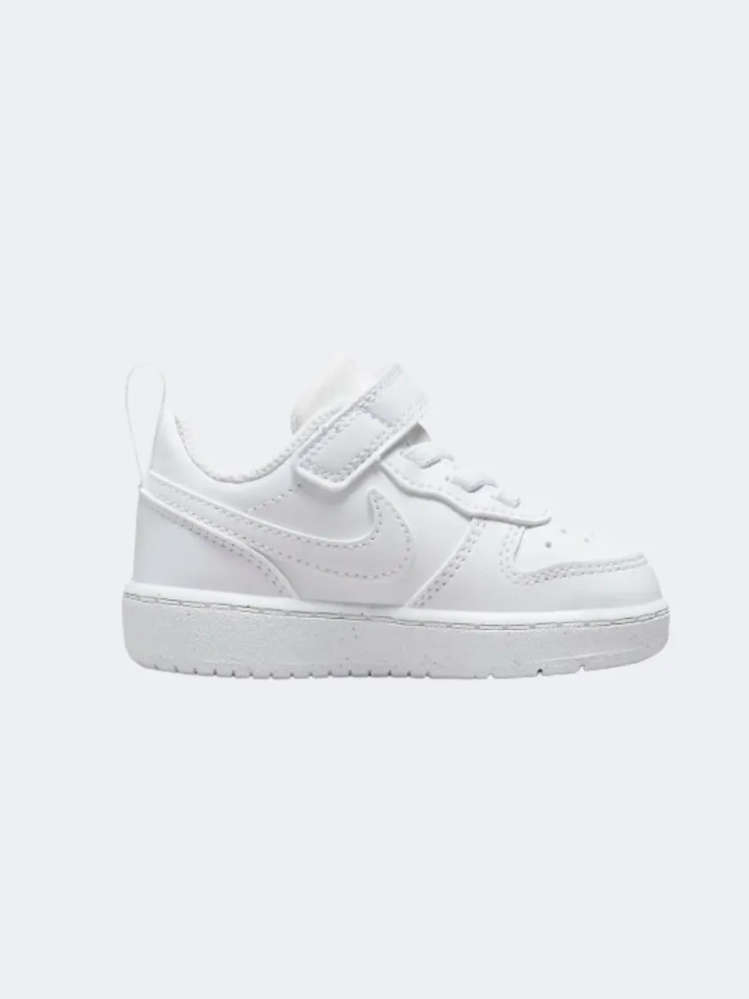 Nike Court Borough Recraft Infant Boys Lifestyle Shoes White