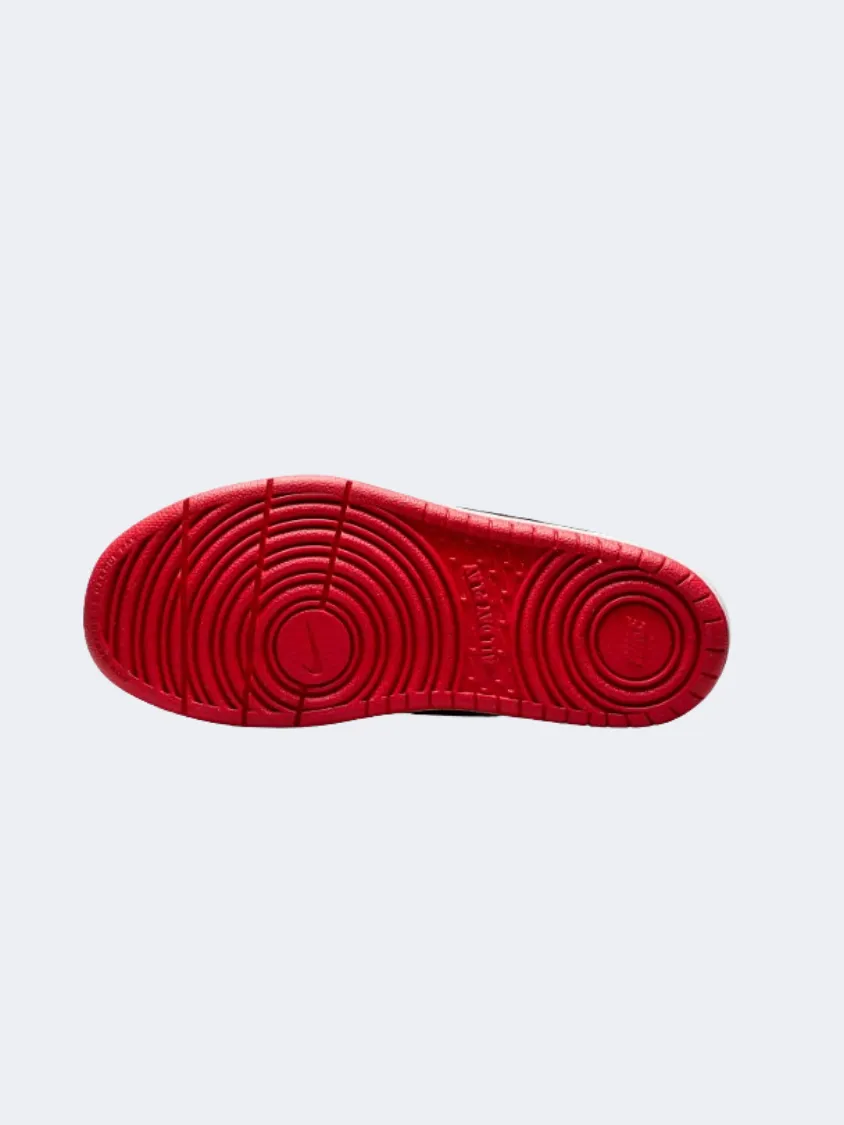 Nike Court Borought Recraft Ps-Boys Lifestyle Shoes Red/White/Black