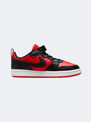 Nike Court Borought Recraft Ps-Boys Lifestyle Shoes Red/White/Black