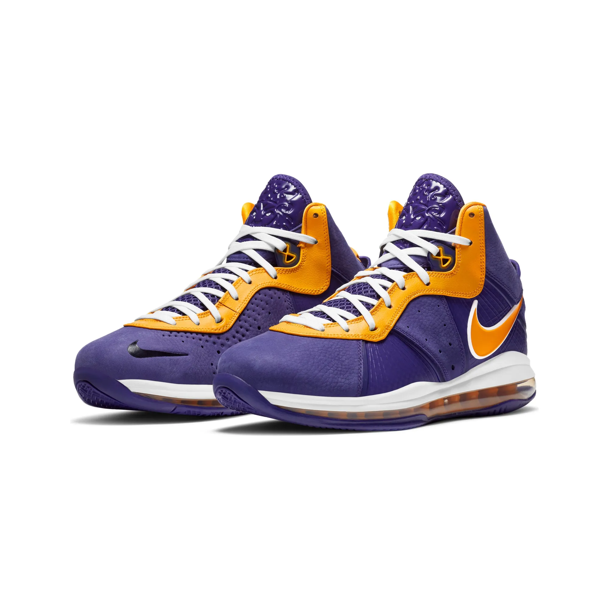 Nike Men Lebron VIII QS 'Lakers' Shoes