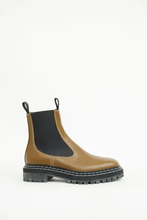 Olive Green Chelsea Boot