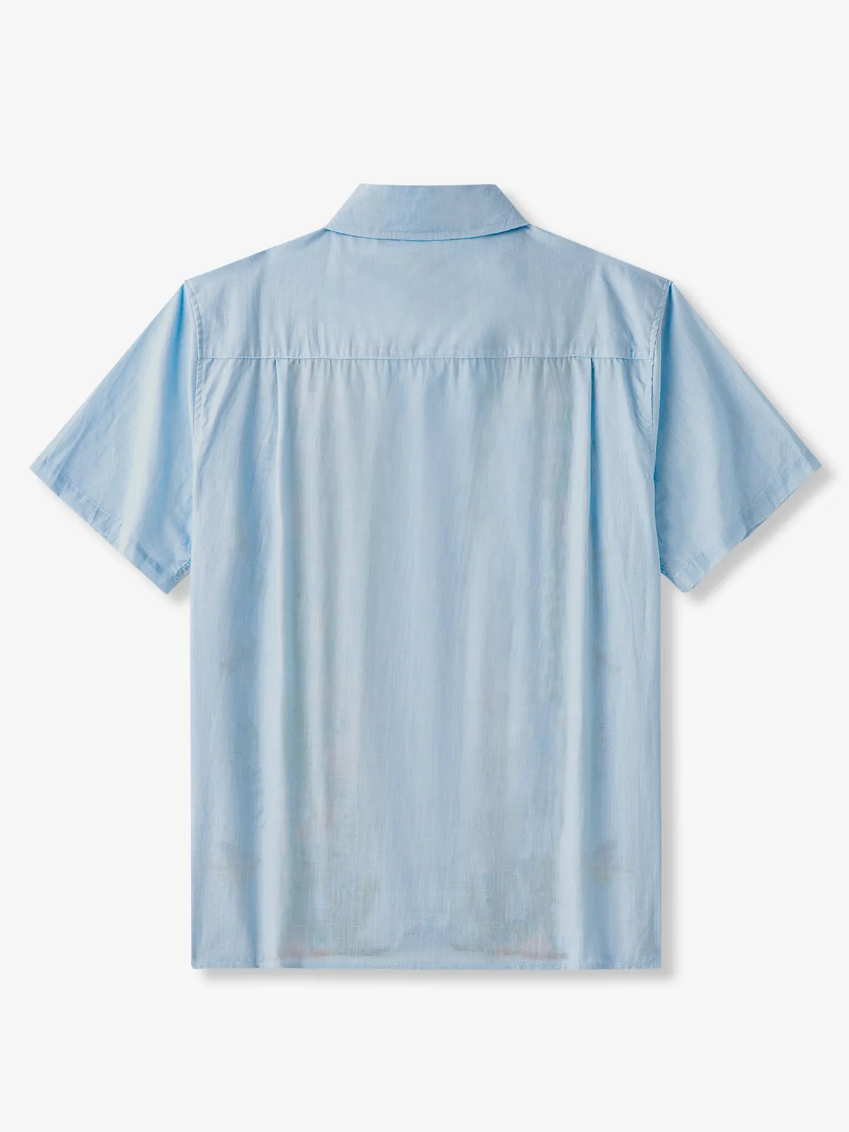 Retro Tropical Cotton Bowling Shirt