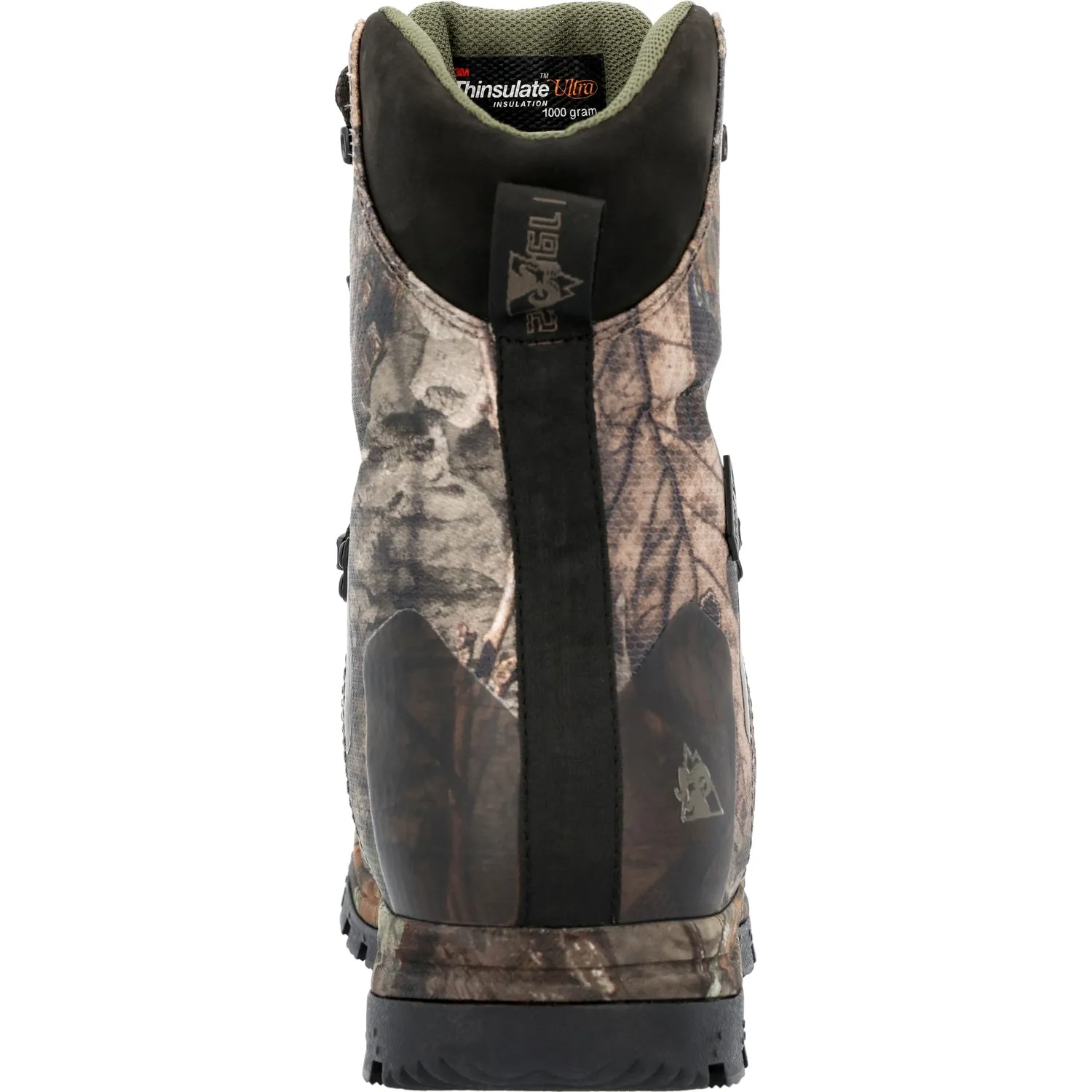 Rocky Mens Lynx 1000G Mossy Oak Country Cordura Hunting Boots