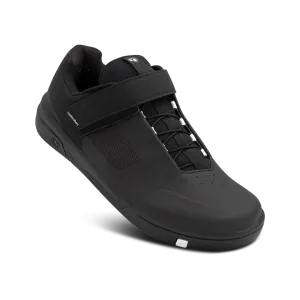 Stamp Speed Lace Flat Shoes - Black/White