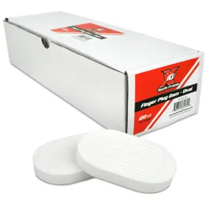 Tenth Frame Finger Plug Dam - Oval <br>Ball Plug Dams